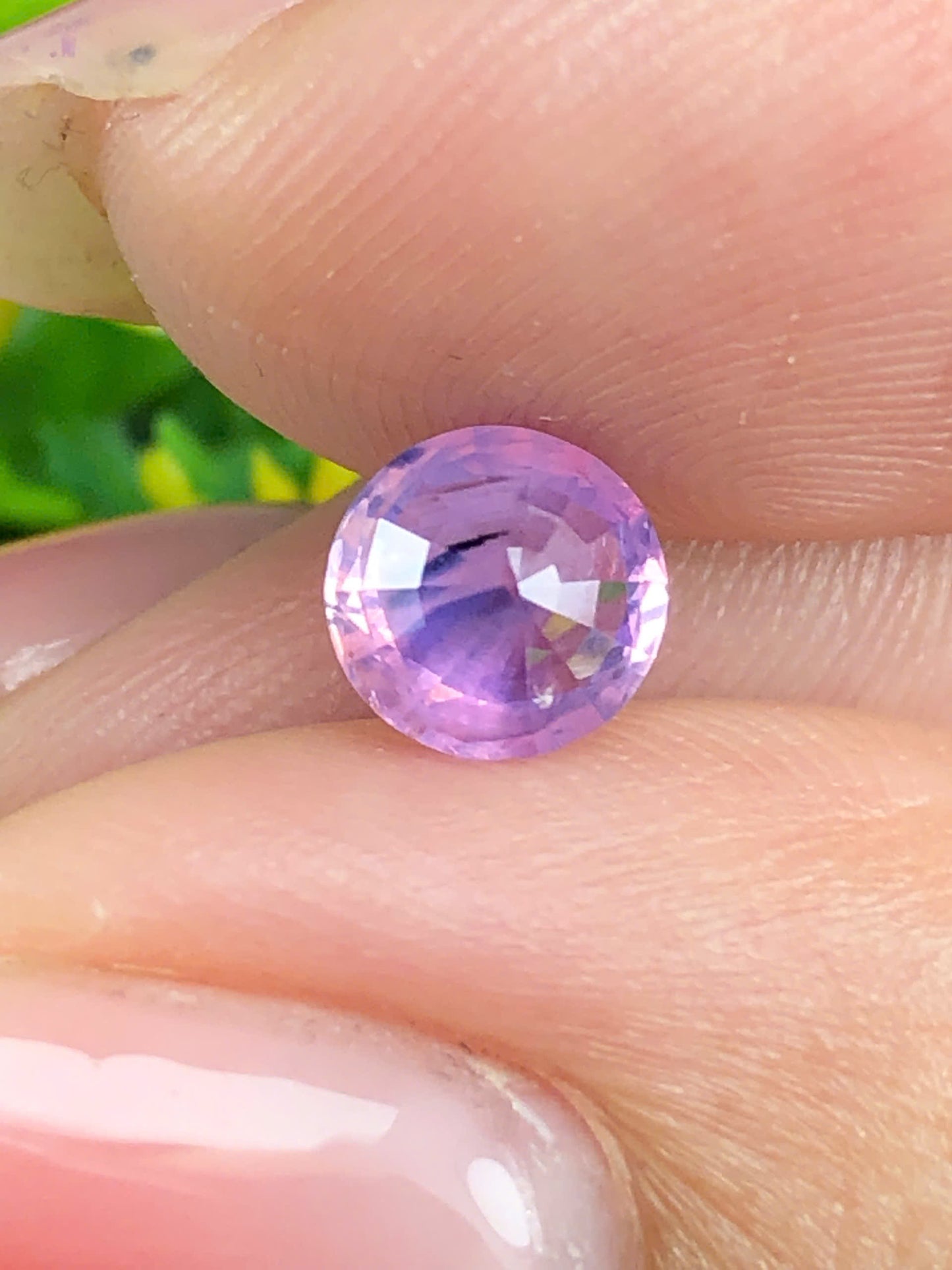Natural pink purple silky Sapphire LucYen  1.16ct_24062601HG