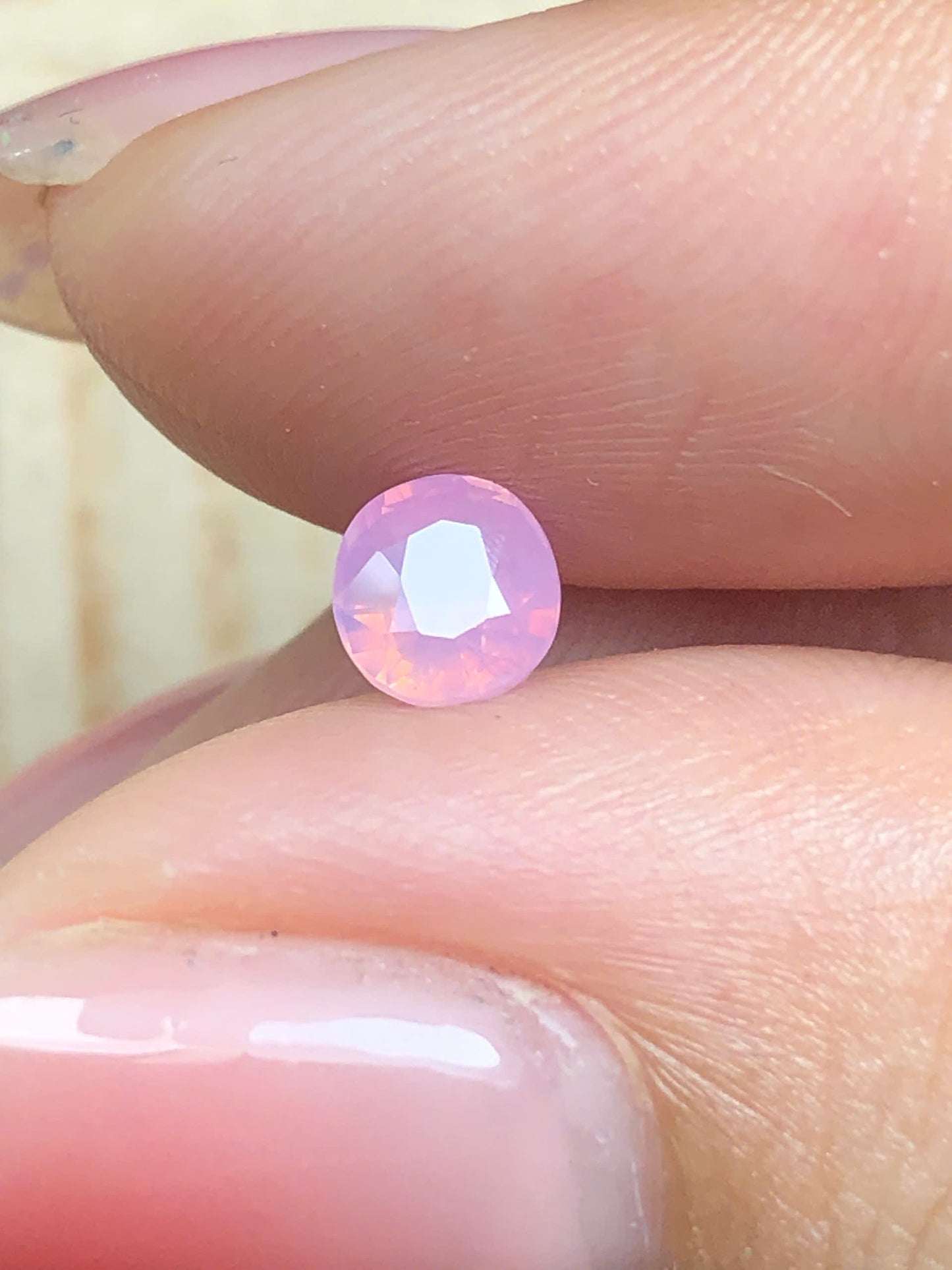 Natural pink silky Sapphire LucYen  0.69ct_24062609