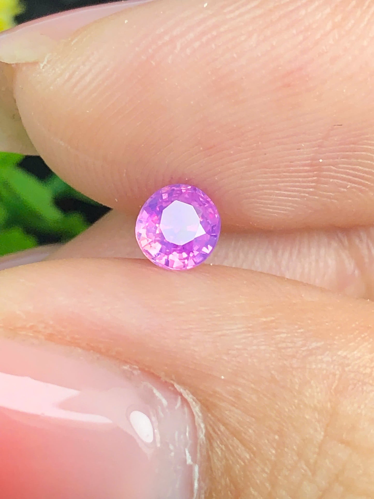 Natural pink silky Sapphire LucYen 0.43ct _16072601HA