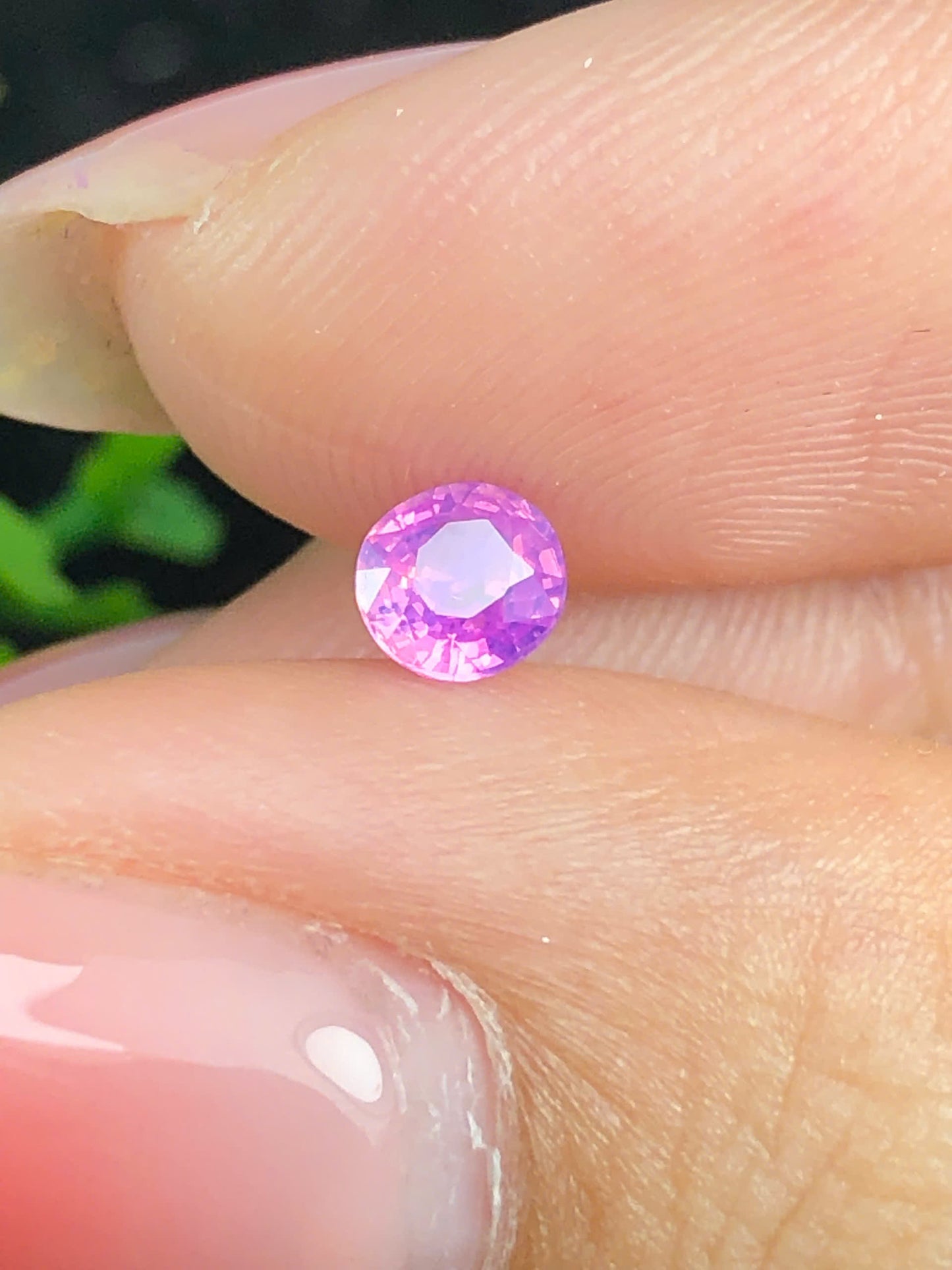 Natural pink silky Sapphire LucYen 0.43ct _16072601HA
