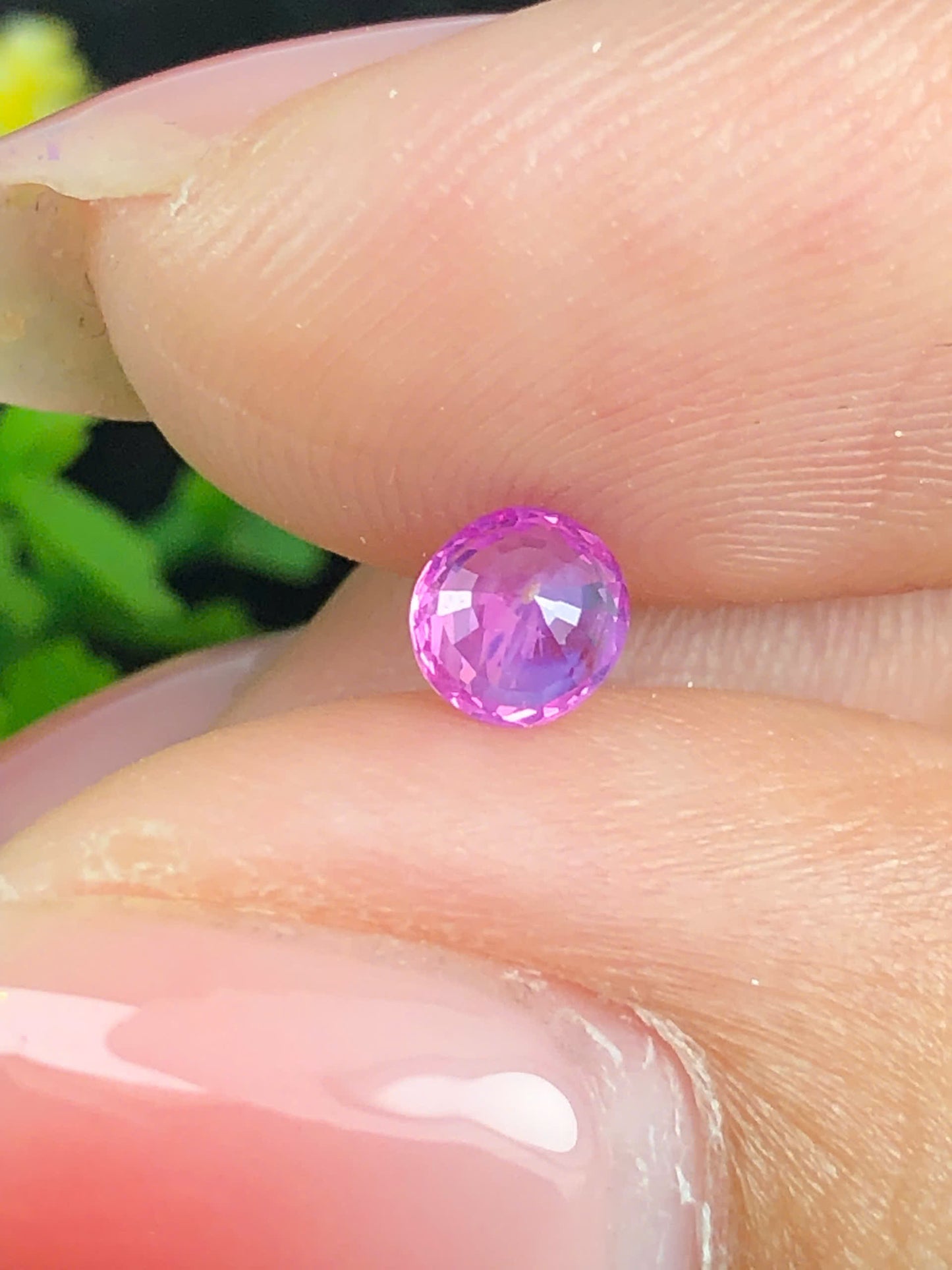 Natural pink silky Sapphire LucYen 0.43ct _16072601HA