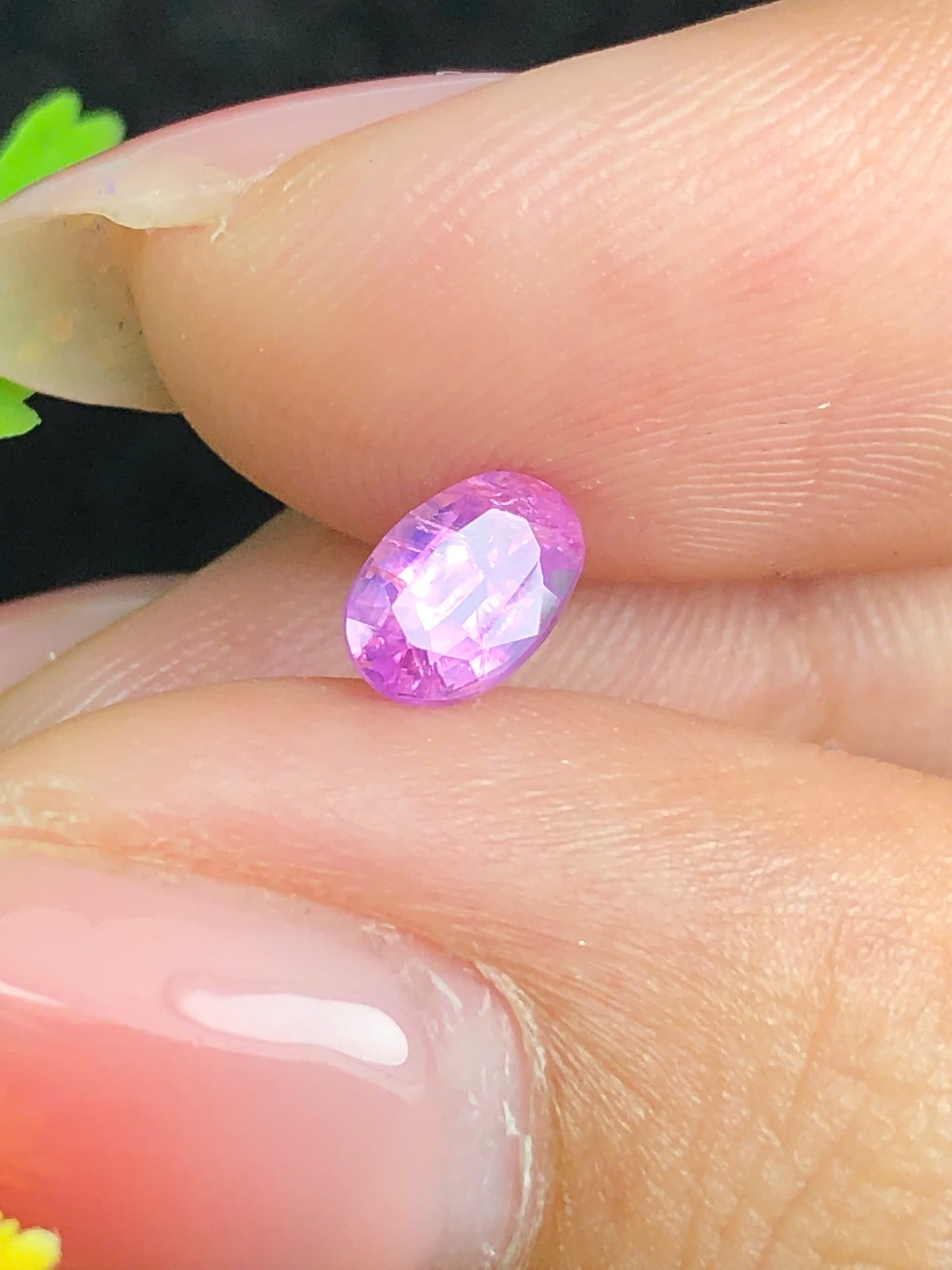 Natural hot pink milky Sapphire LucYen 0.7ct _16072608HA
