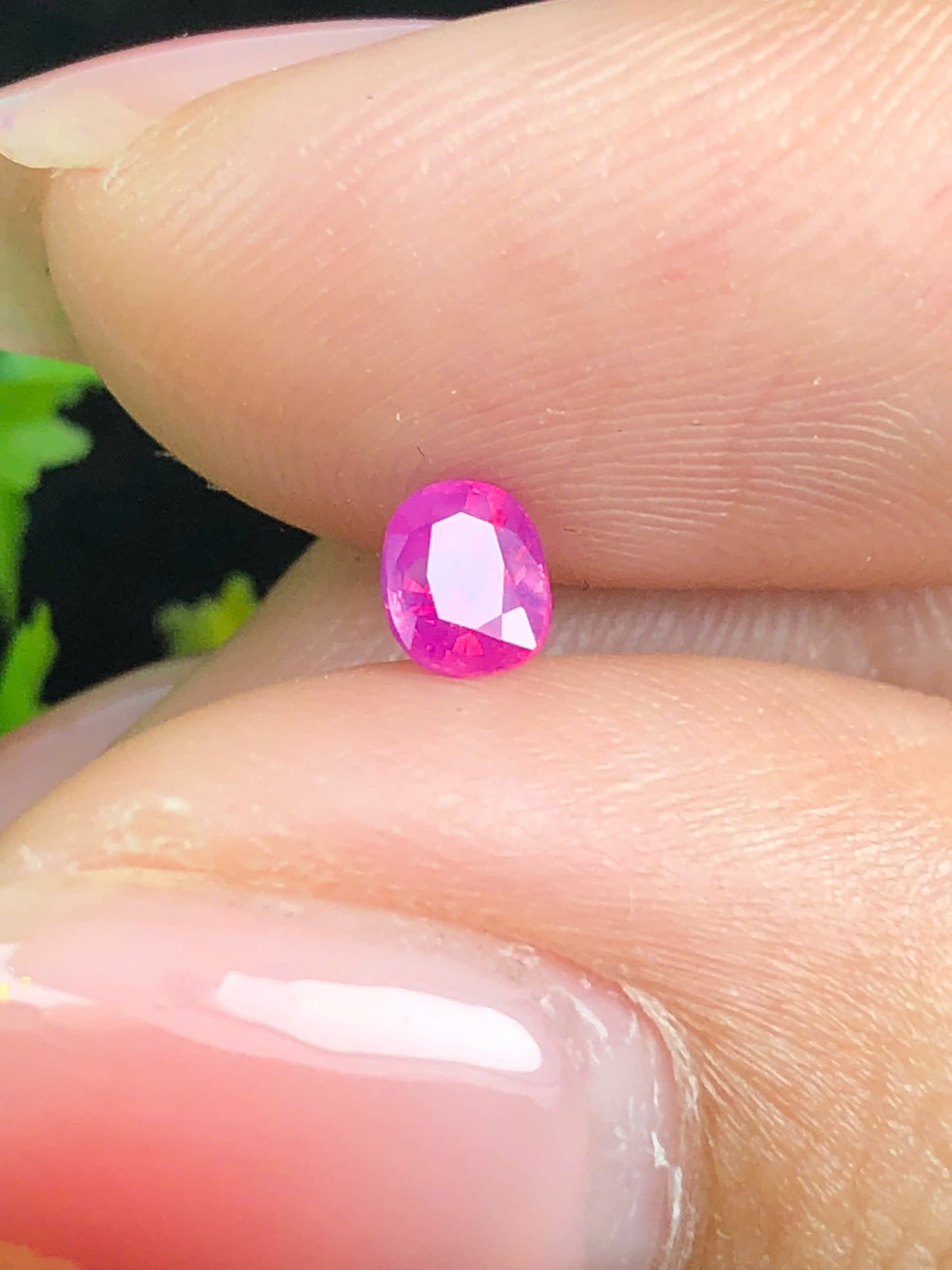 Natural hot pink milky Sapphire LucYen 0.38ct _16072614HA