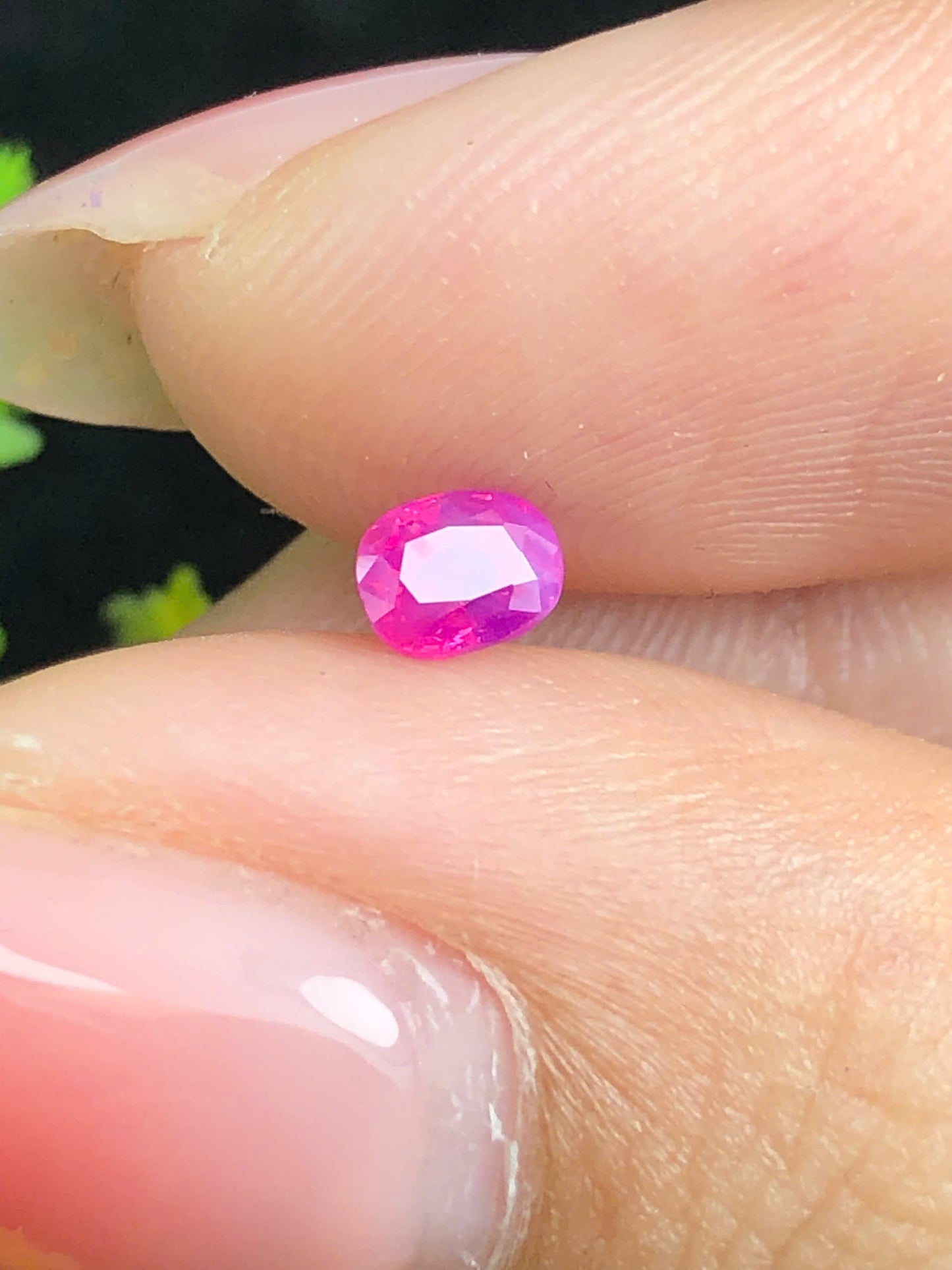 Natural hot pink milky Sapphire LucYen 0.38ct _16072614HA