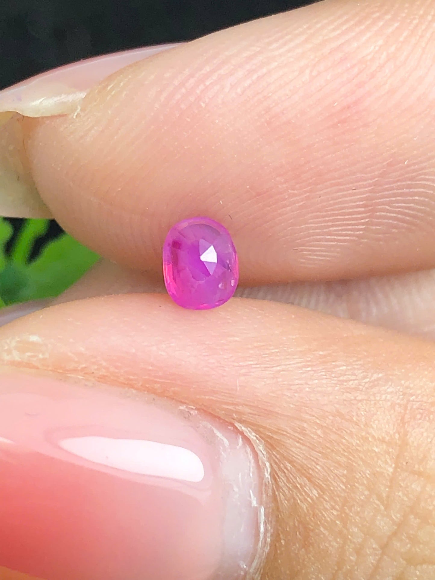 Natural hot pink milky Sapphire LucYen 0.38ct _16072614HA