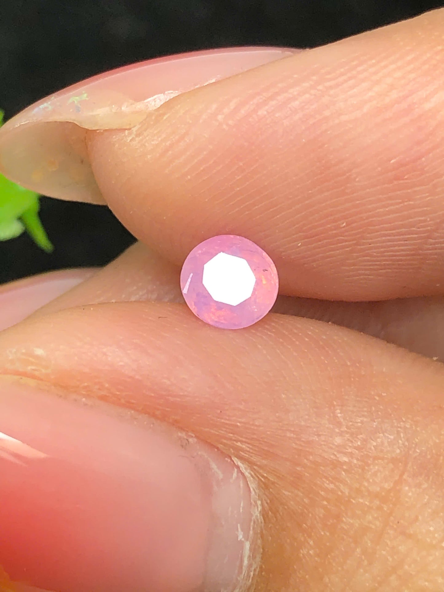 Natural pink milky Sapphire LucYen 0.44ct _16072616HA