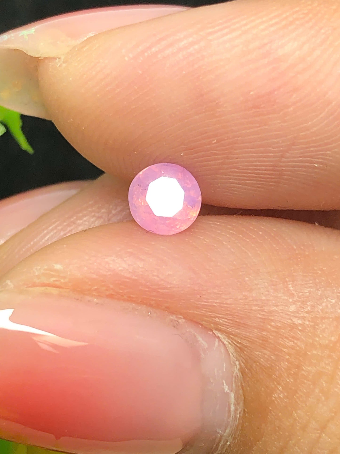 Natural pink milky Sapphire LucYen 0.44ct _16072616HA
