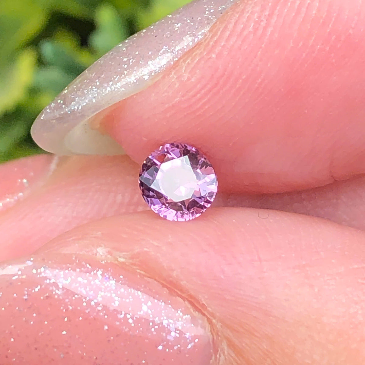 Natural purple spinel Luc Yen 0,35ct  _ 010842HG