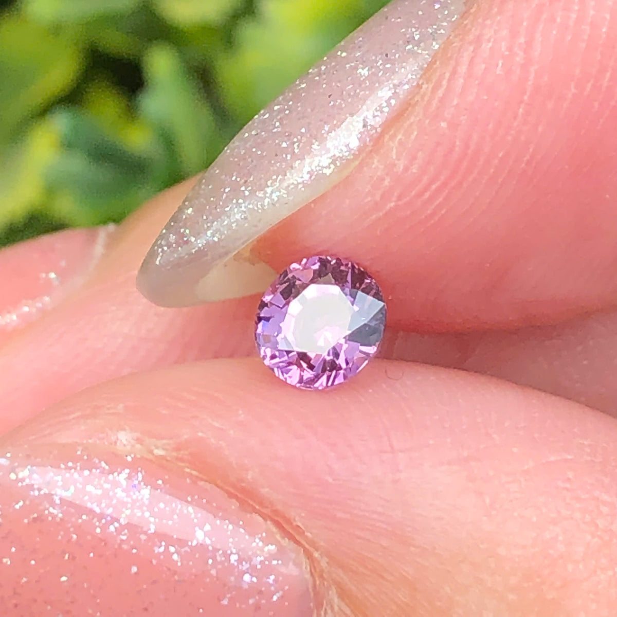 Natural purple spinel Luc Yen 0,35ct  _ 010842HG