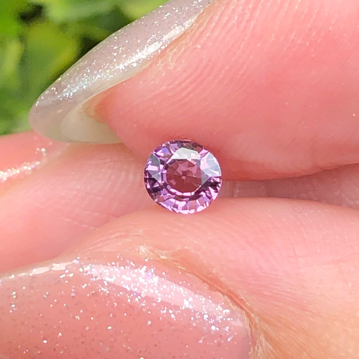 Natural purple spinel Luc Yen 0,35ct  _ 010842HG