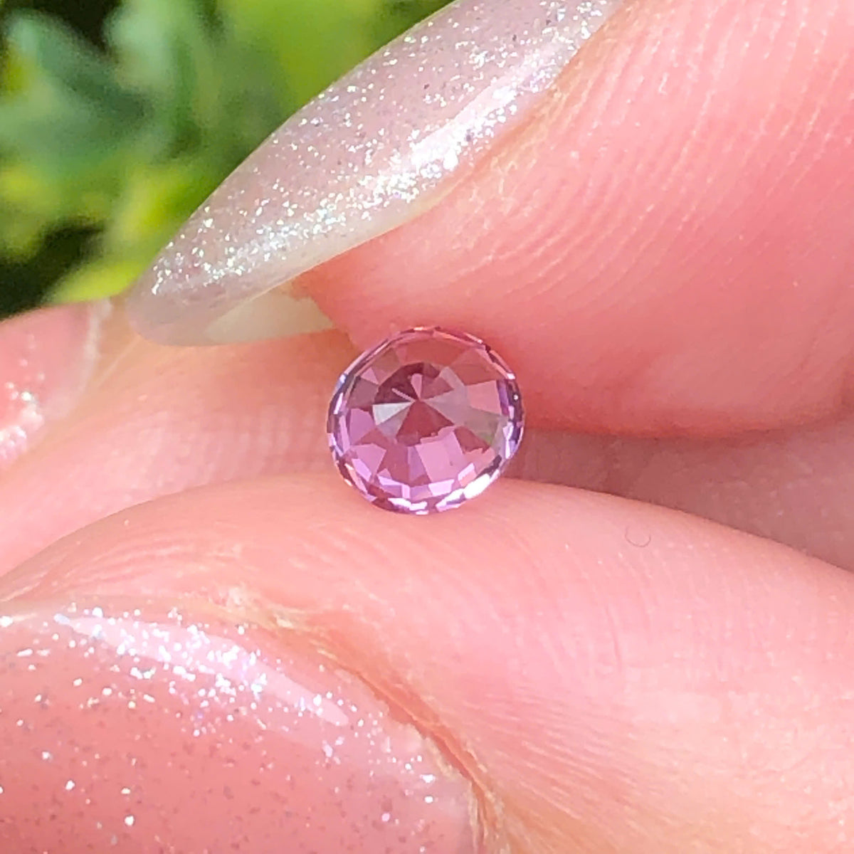 Natural purple spinel Luc Yen 0,35ct  _ 010842HG