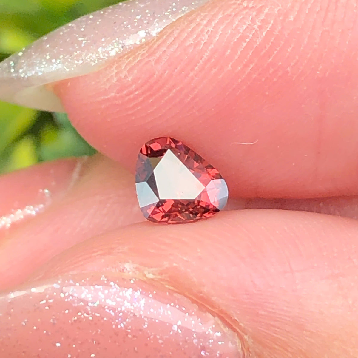 Natural orange spinel Luc Yen 0,42ct _010847HG