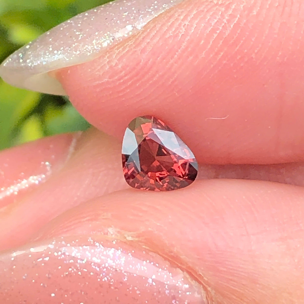 Natural orange spinel Luc Yen 0,42ct _010847HG