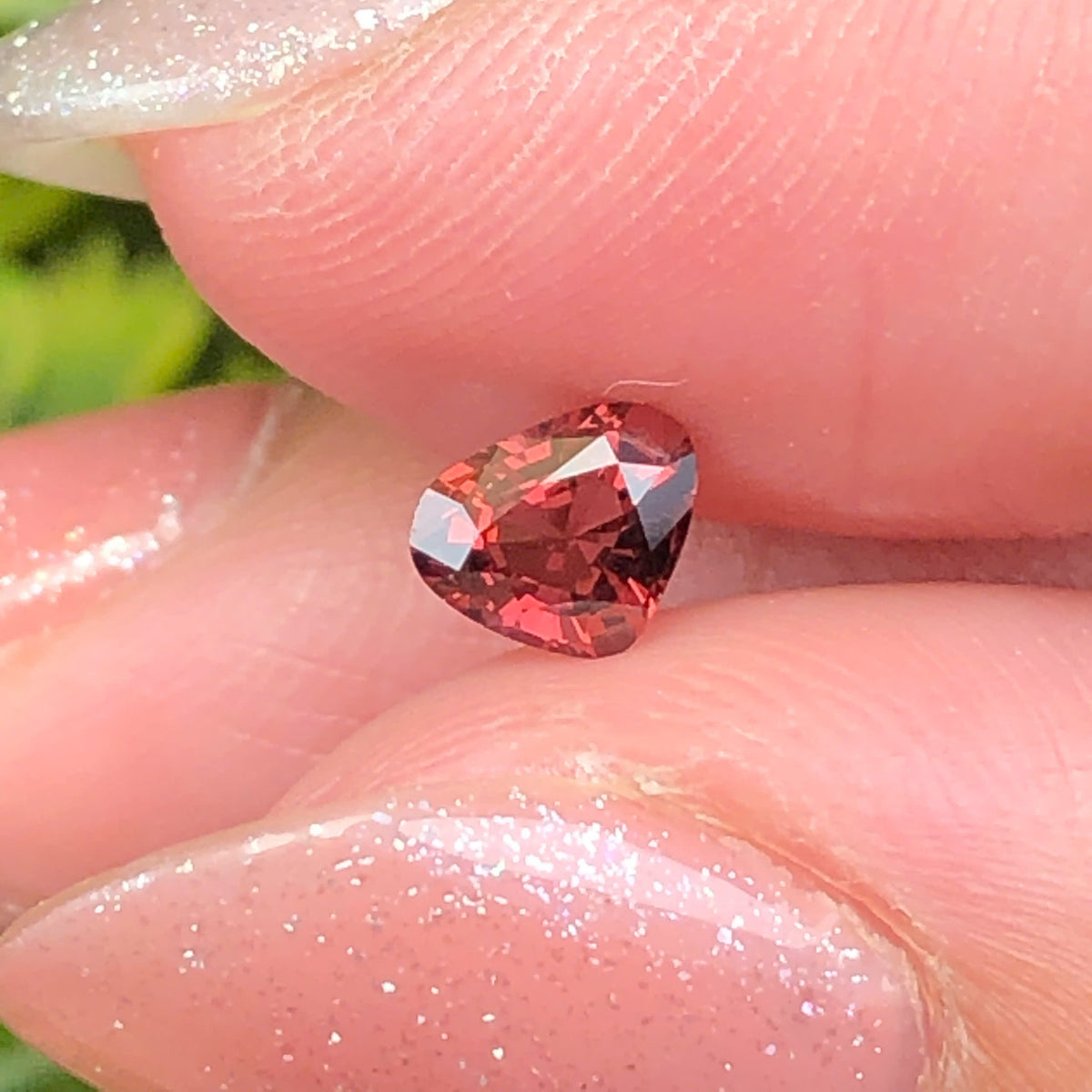 Natural orange spinel Luc Yen 0,42ct _010847HG