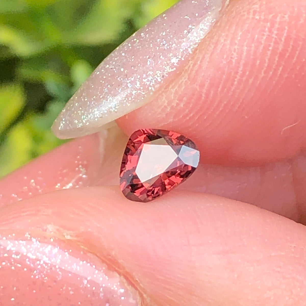 Natural orange spinel Luc Yen 0,42ct _010847HG
