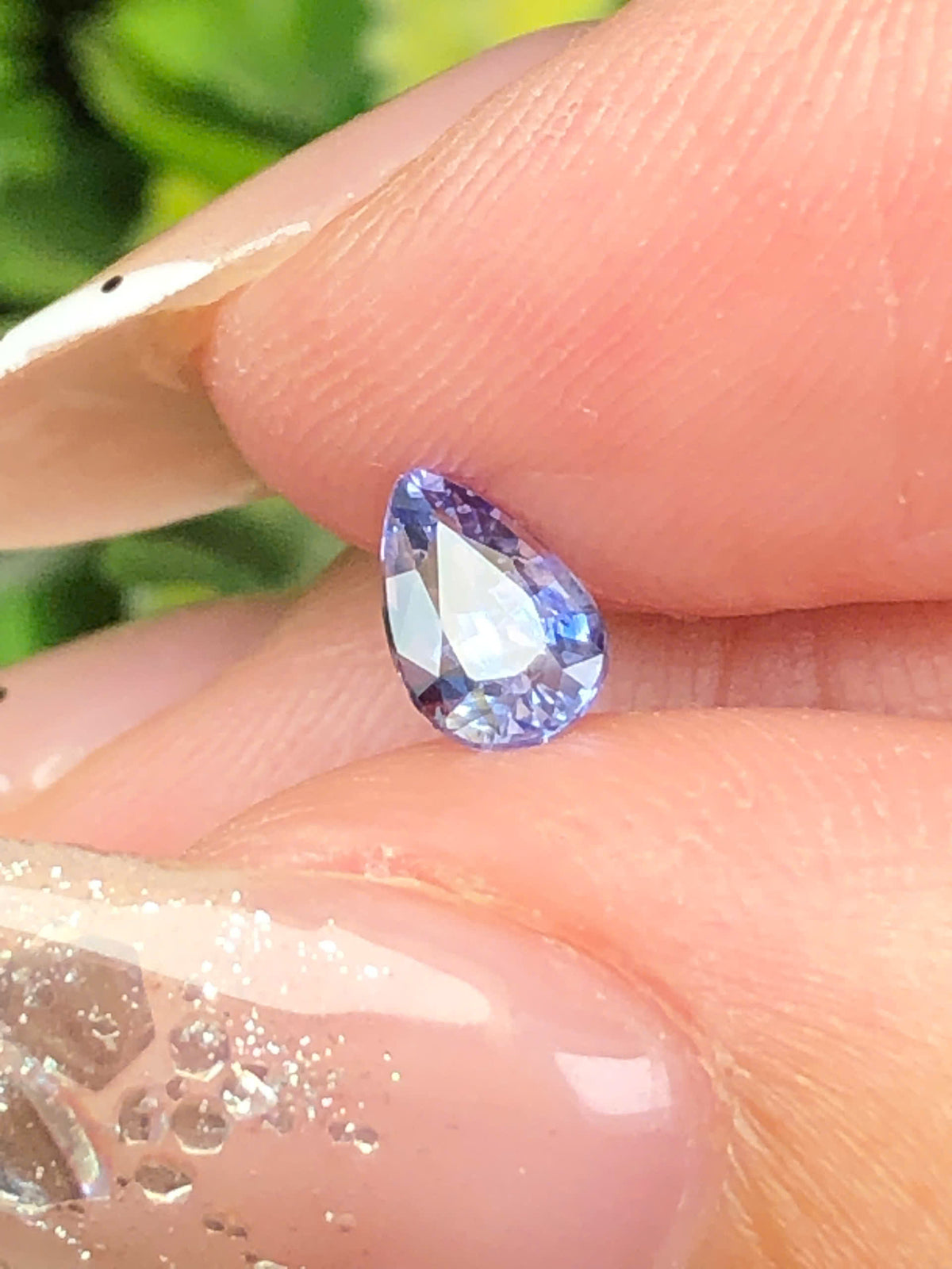 Natural blue Sapphire LucYen 0,42ct    _050803HG