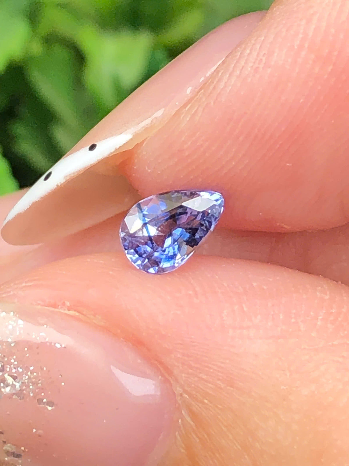 Natural blue Sapphire LucYen 0,42ct    _050803HG