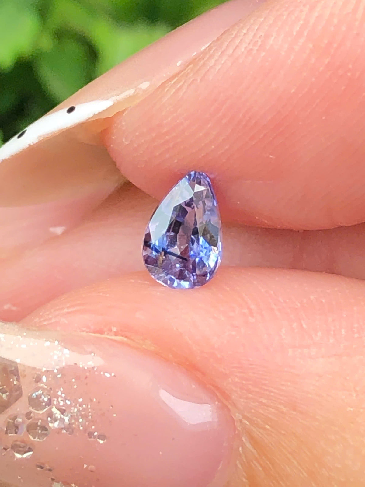Natural blue Sapphire LucYen 0,42ct    _050803HG