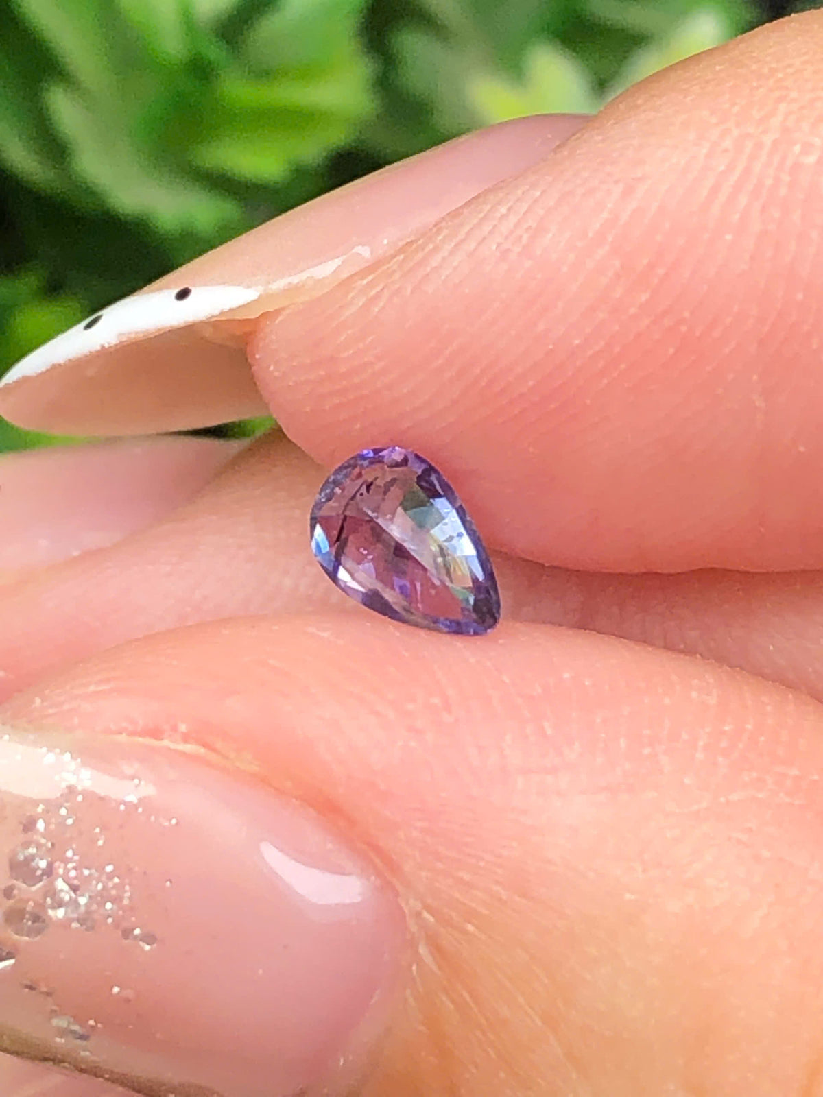 Natural blue Sapphire LucYen 0,42ct    _050803HG
