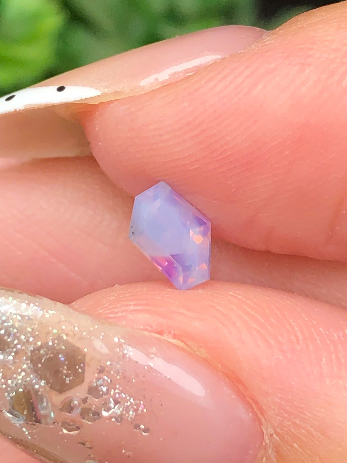 Natural pink silky Sapphire LucYen 0,44ct _050809HG