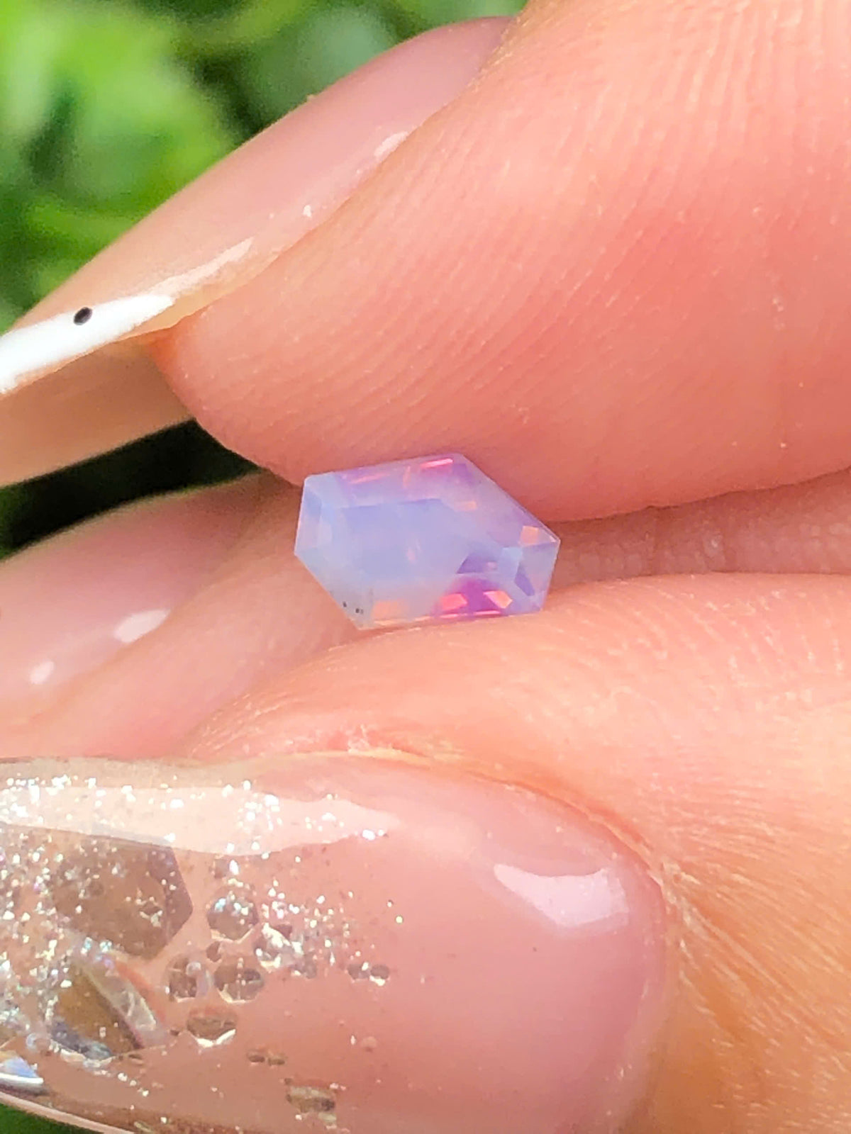 Natural pink silky Sapphire LucYen 0,44ct _050809HG