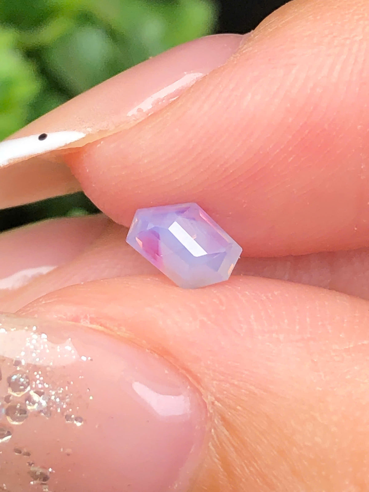 Natural pink silky Sapphire LucYen 0,44ct _050809HG