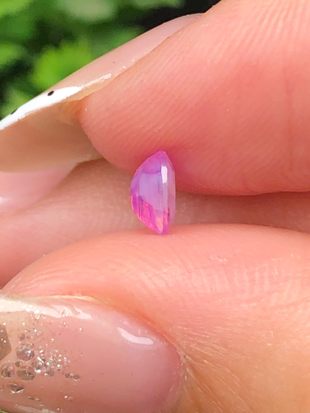 Natural pink silky Sapphire LucYen 0,48ct   _050813HG