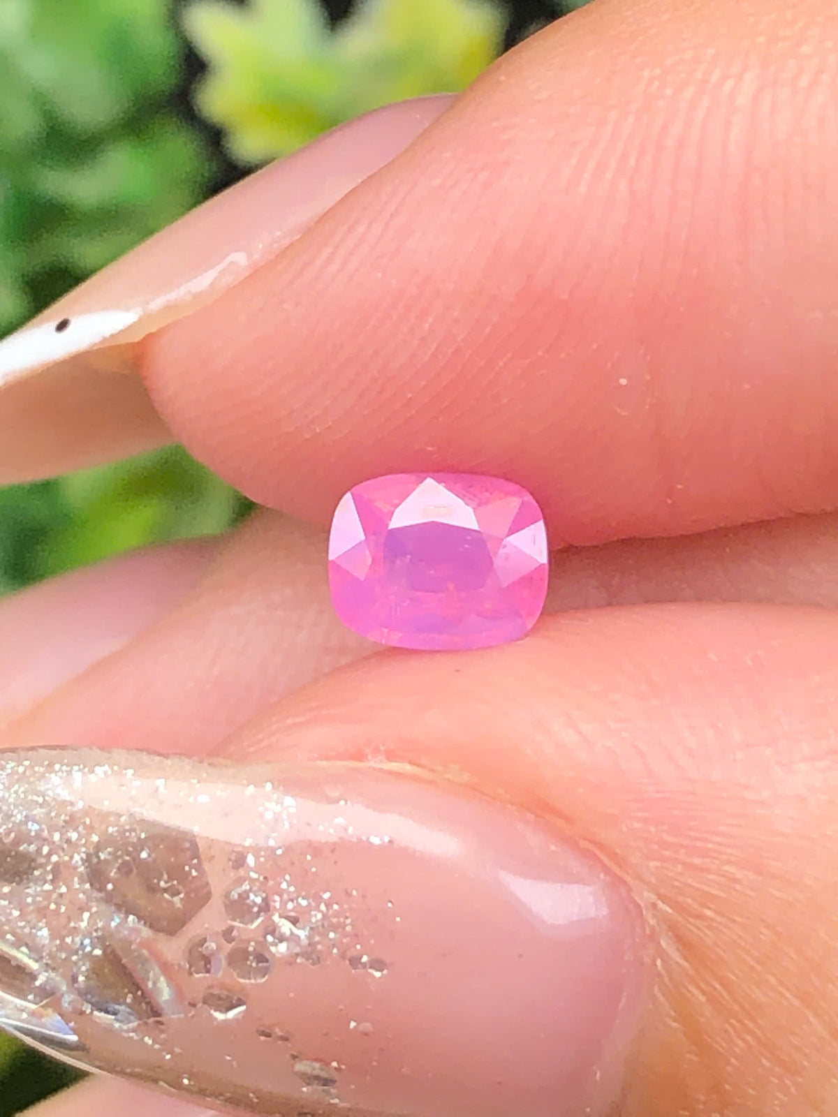 Natural pink silky Sapphire LucYen 0,54ct  _050816HG