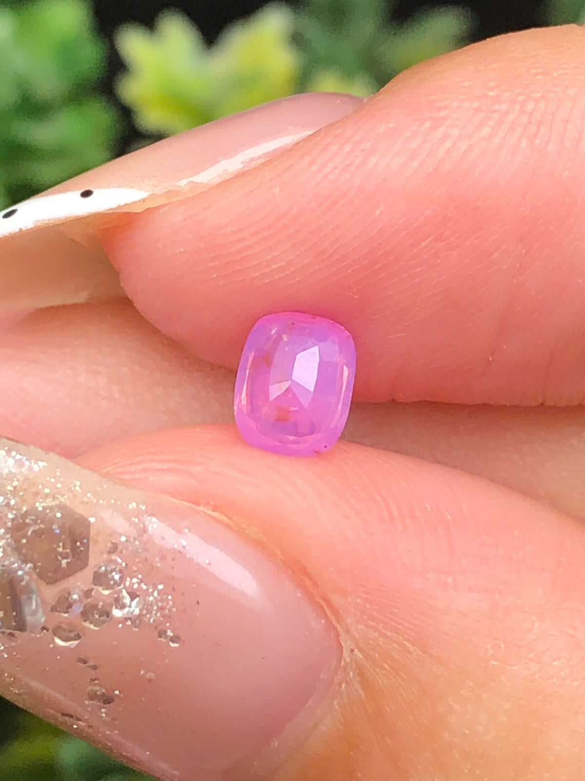 Natural pink silky Sapphire LucYen 0,54ct  _050816HG