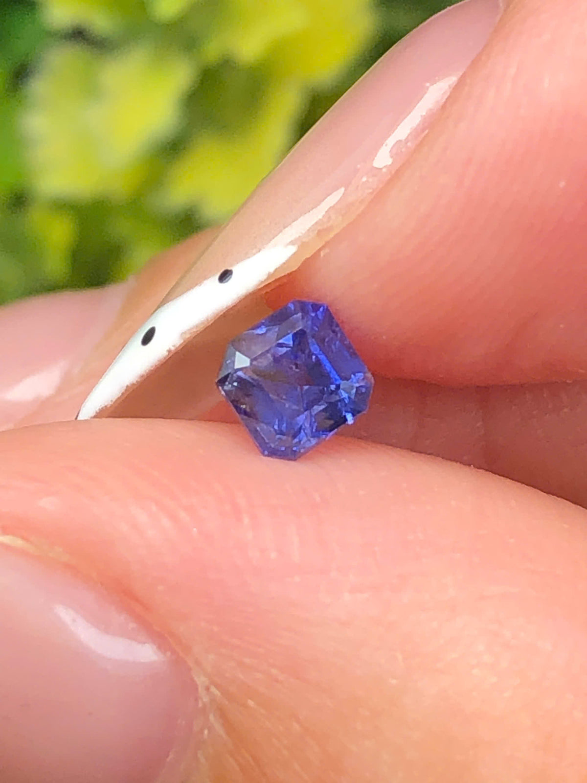 Natural blue Sapphire LucYen 0,37ct  _050823HG
