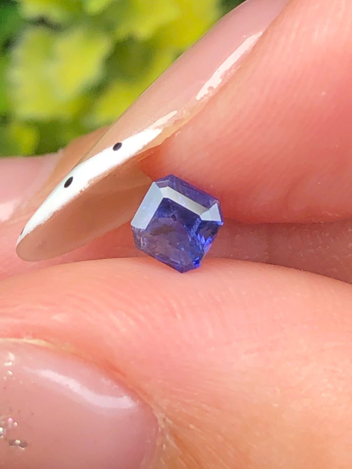 Natural blue Sapphire LucYen 0,37ct  _050823HG