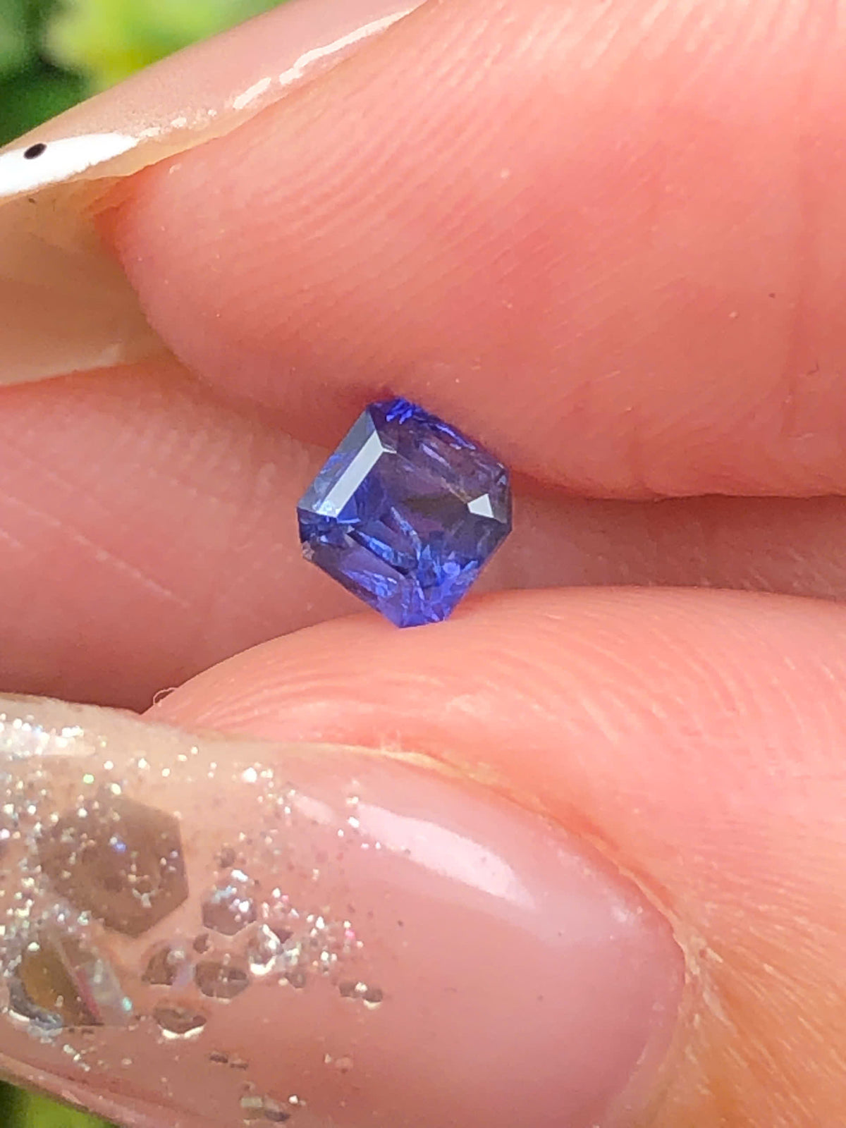 Natural blue Sapphire LucYen 0,37ct  _050823HG