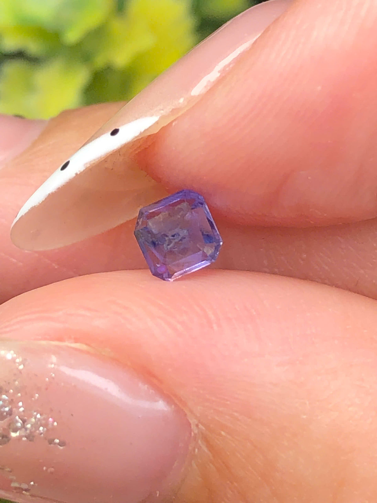 Natural blue Sapphire LucYen 0,37ct  _050823HG