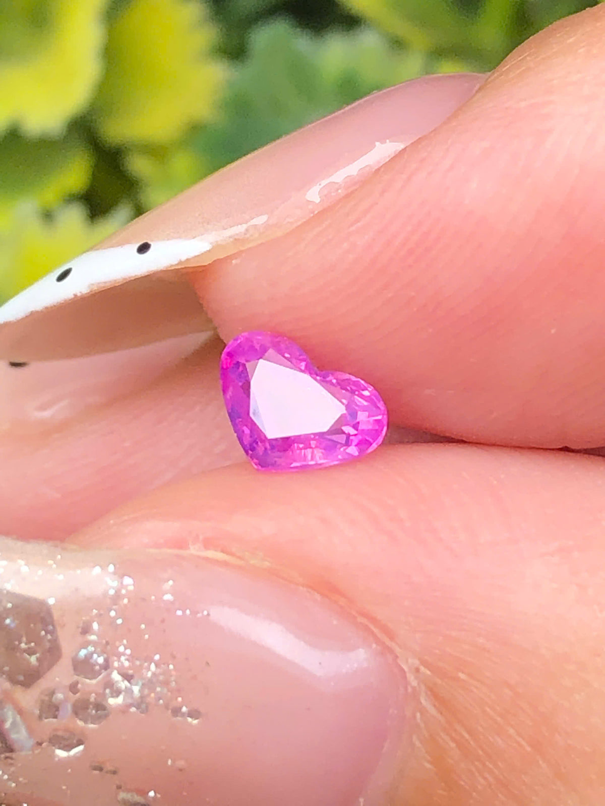 Natural pink silky Sapphire LucYen  0,46ct _050831HG