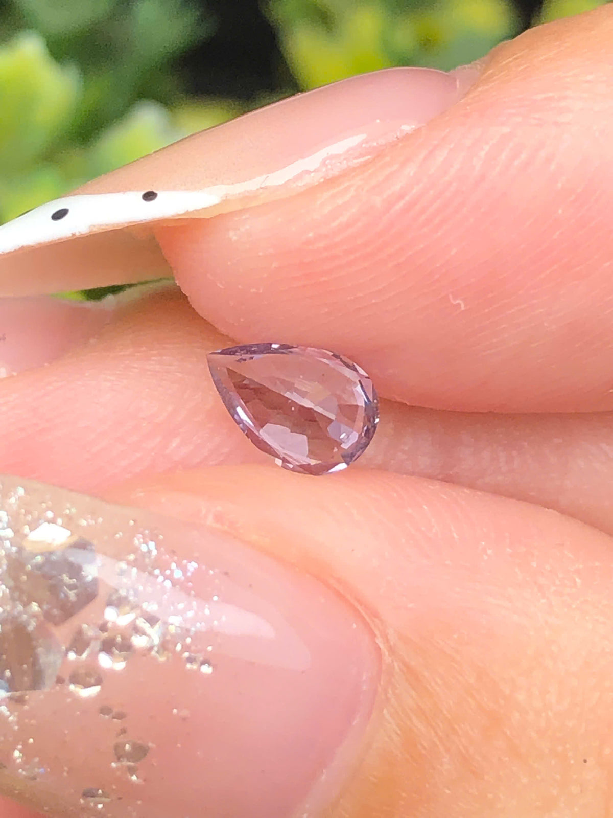 Natural grey spinel Luc Yen 0,41ct   _ 050838HG