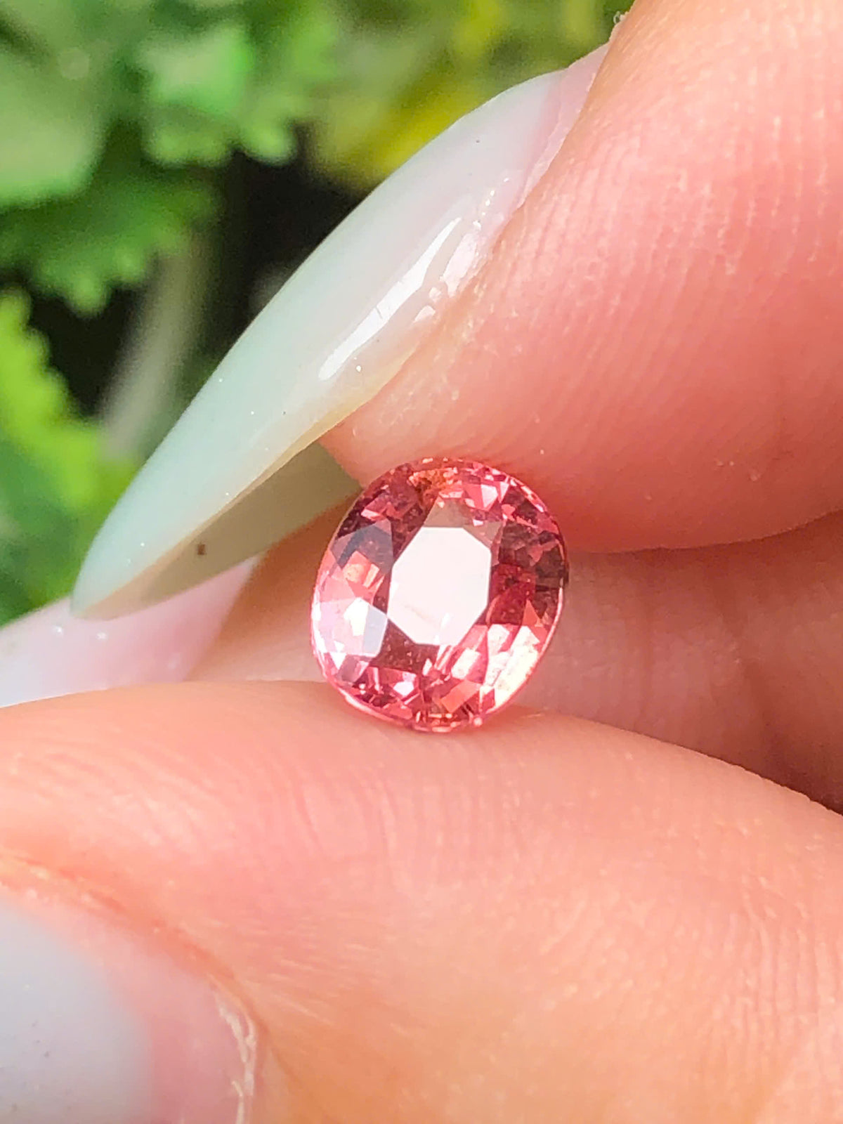 Natural Reddish orange spinel Luc Yen 1ct_ 090934HU