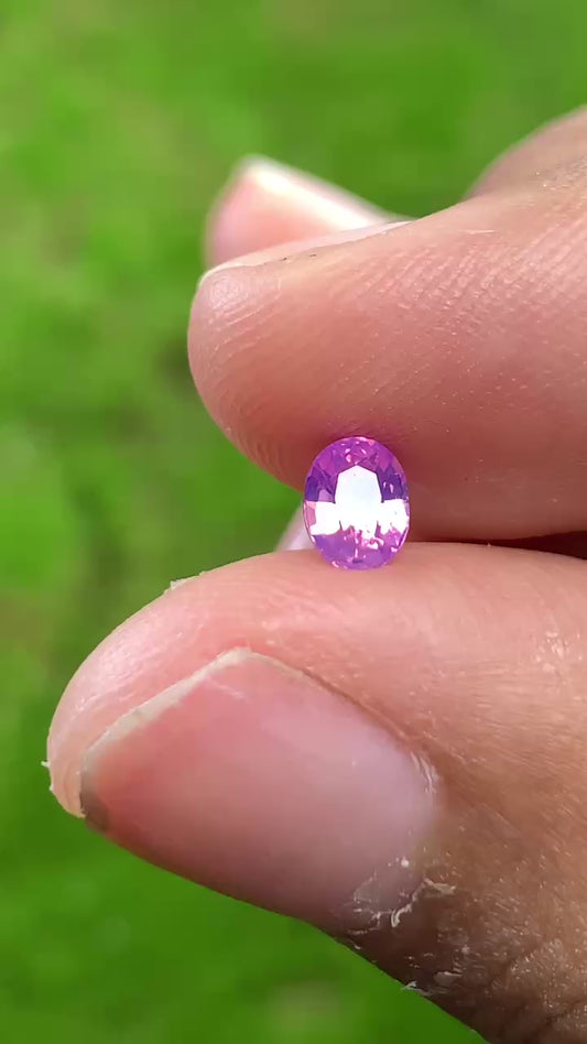 Purplish Pink Sapphire _ 05082511