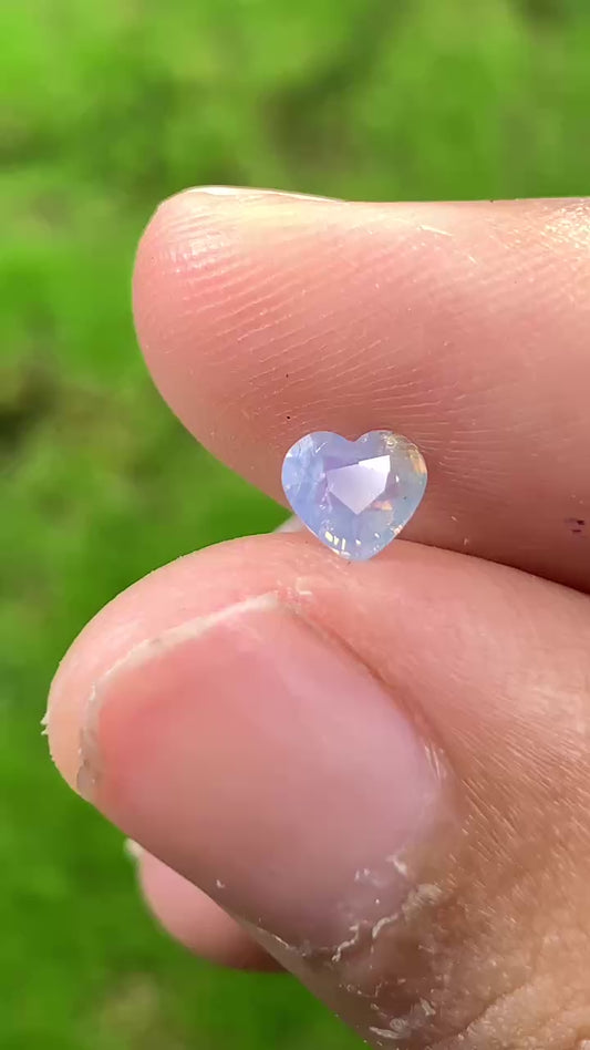 Natural Light Blue sapphire LucYen VietNam 04082518