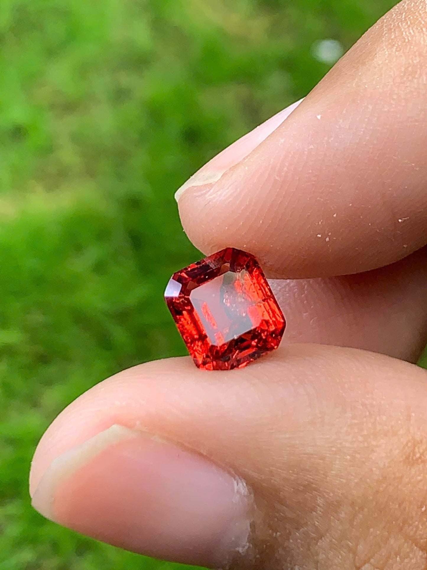Natural Redish Orange spinel _ 28082501
