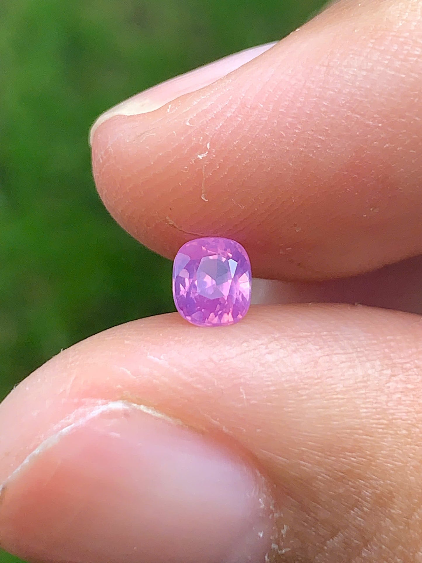 Natural Purplish Pink sapphire LụcYên 0.42ct_ 10092511