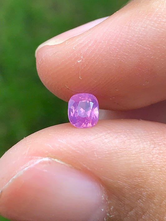 Natural Purplish Pink sapphire LụcYên 0.42ct_ 10092511