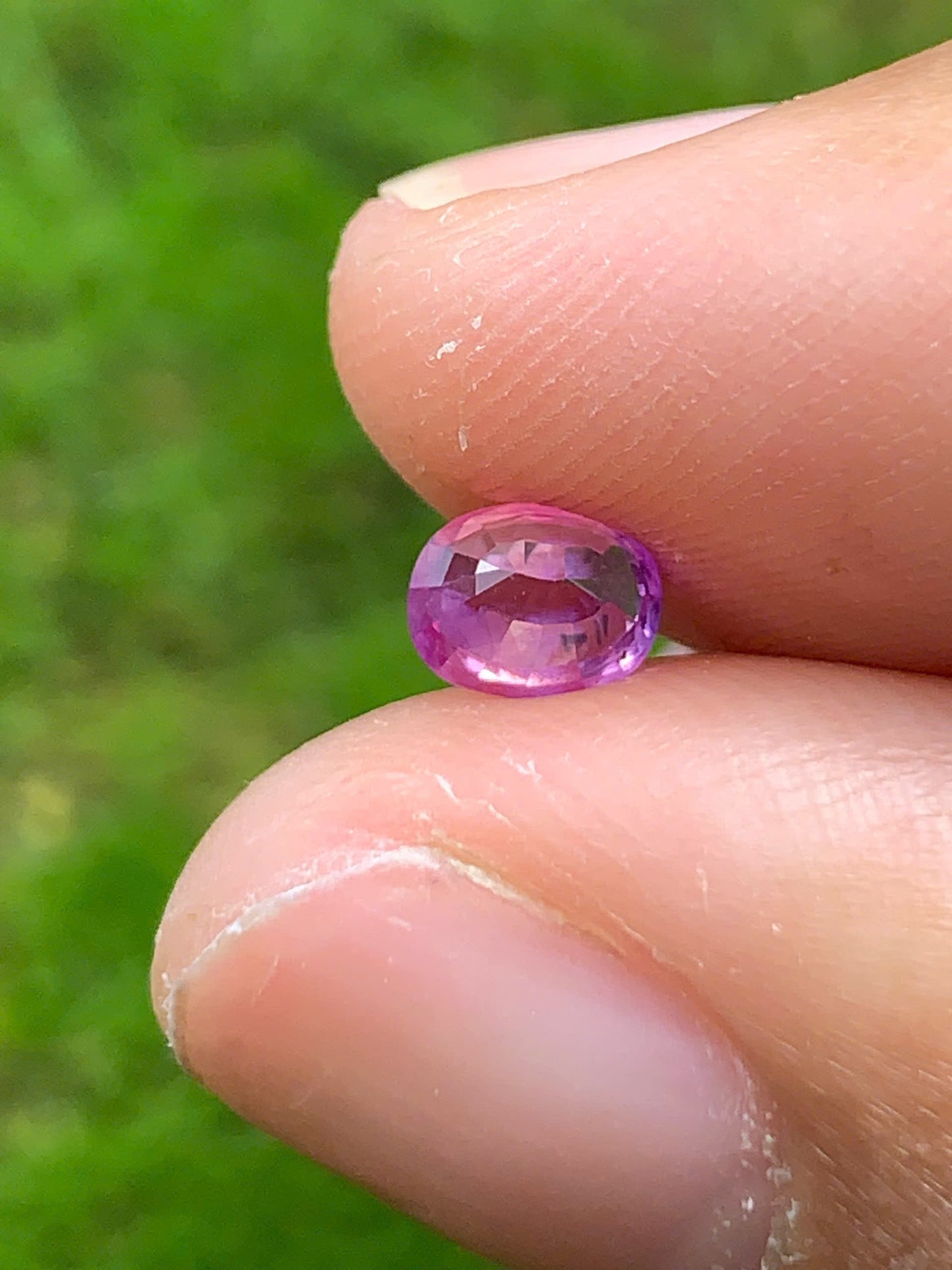 Natural Pink silky sapphire LụcYên 0.58ct_ 10092518