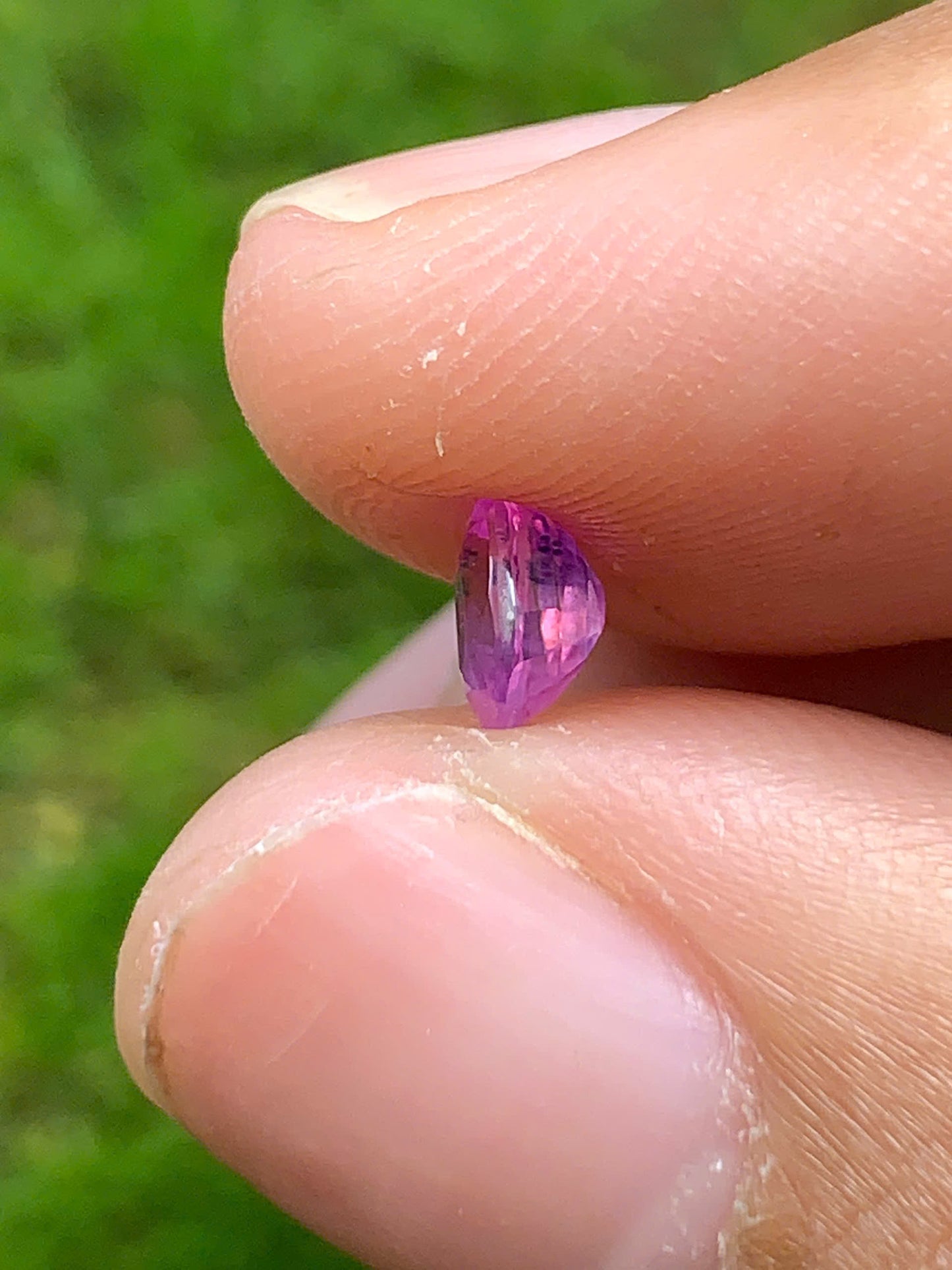 Natural Pink silky sapphire LụcYên 0.58ct_ 10092518