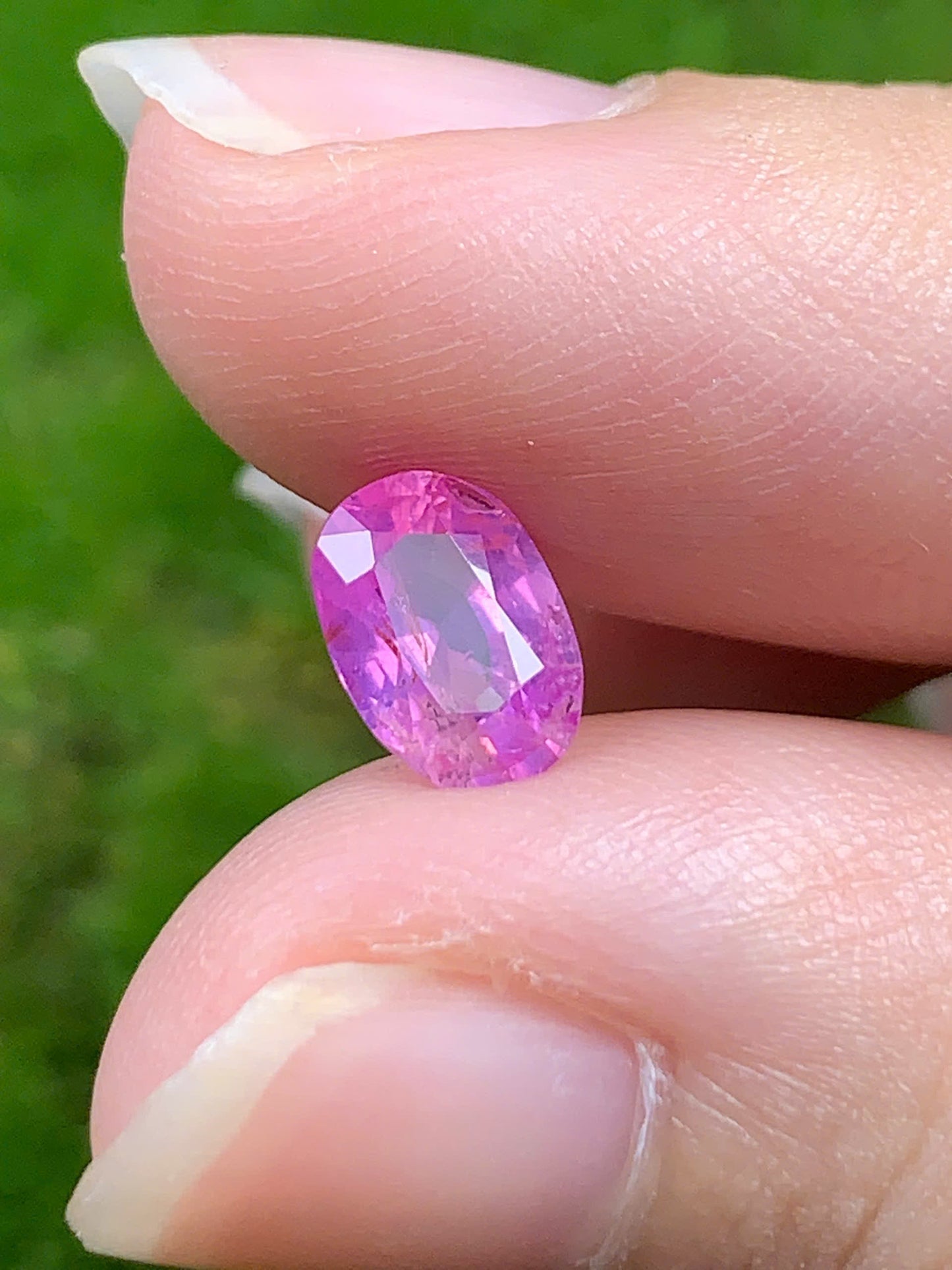 Natural Purple Pink silky sapphire LụcYên 1.16ct_ 10092546