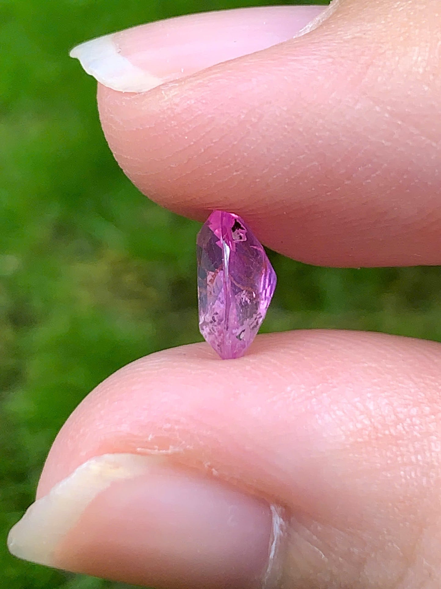 Natural Purple Pink silky sapphire LụcYên 1.16ct_ 10092546