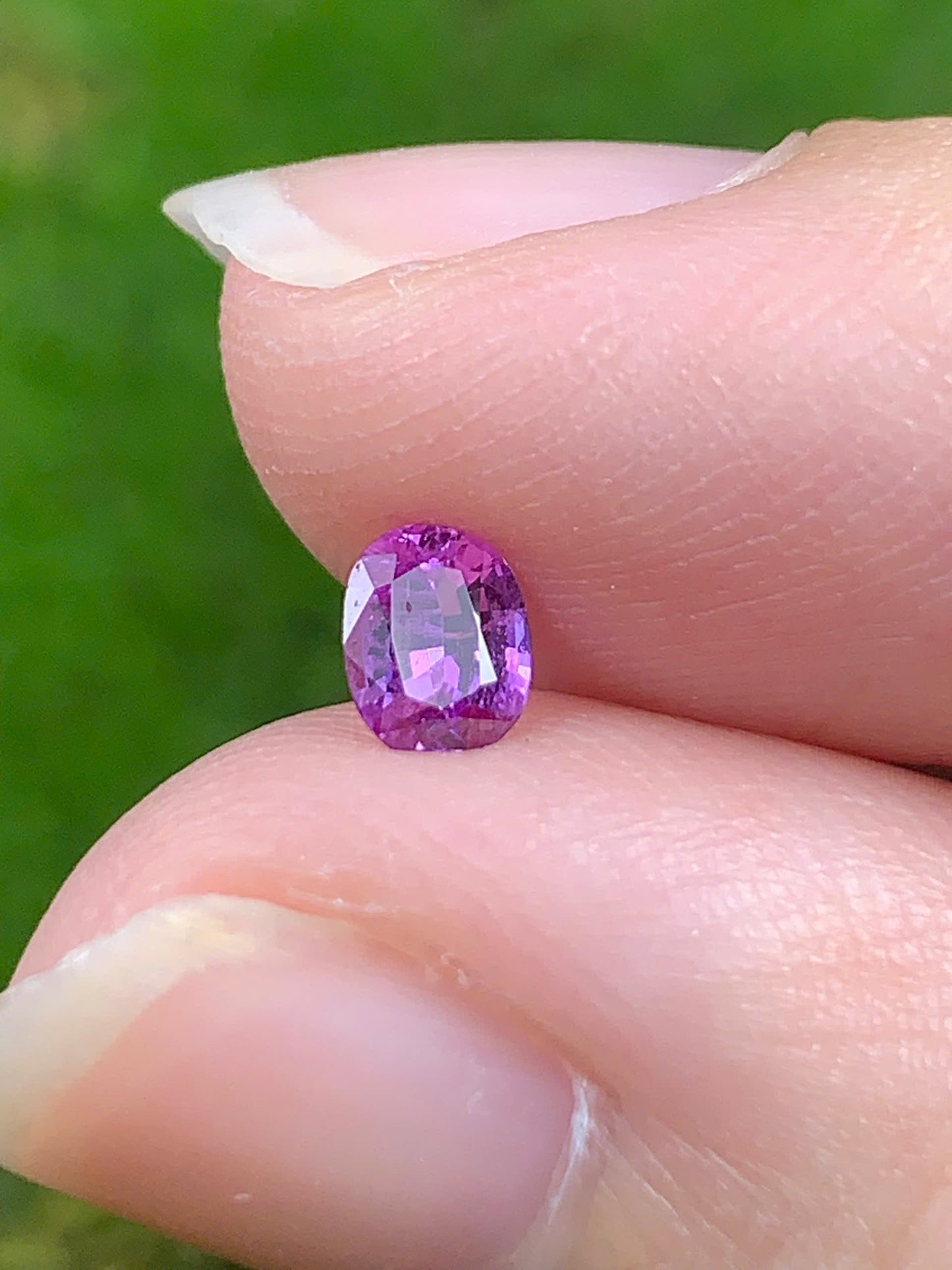 Natural Purple sapphire LụcYên 0.3ct_ 11092502