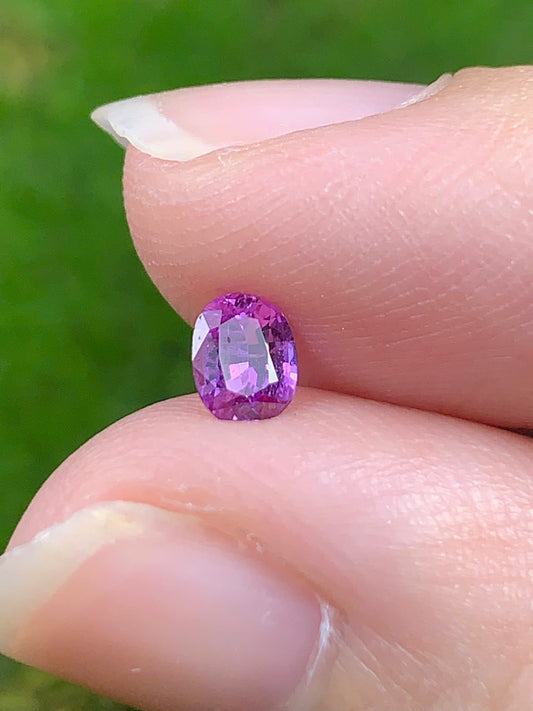 Natural Purple sapphire LụcYên 0.3ct_ 11092502