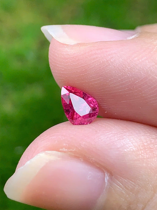 Natural Pinkish Red Spinel 0.55ct - 13092512
