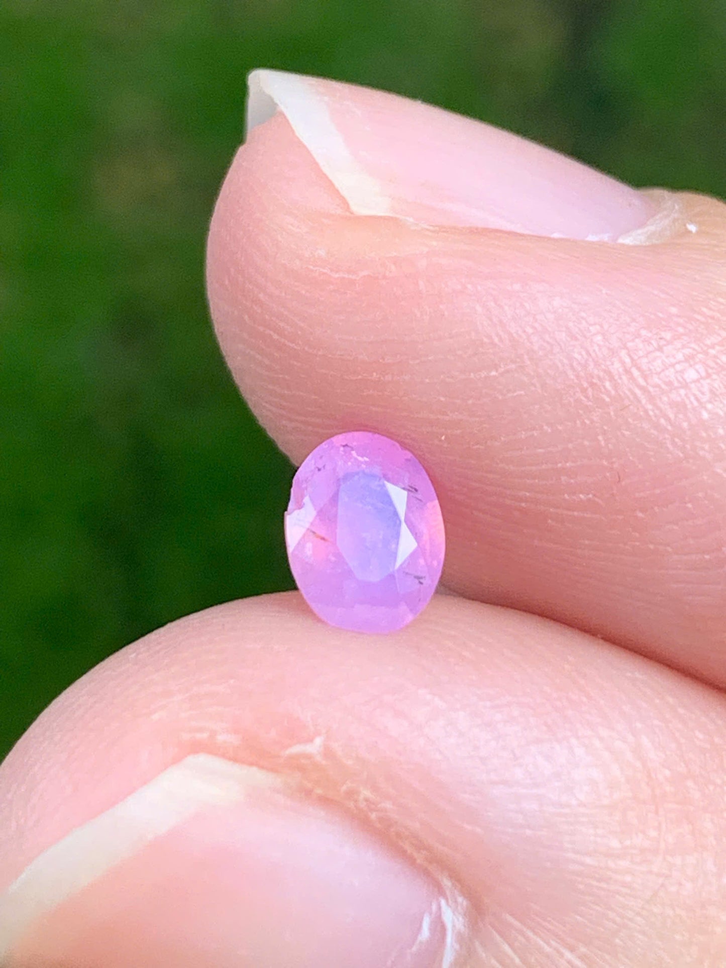 Natural Pink silky Sapphire LucYen 0.43ct _ 18092507