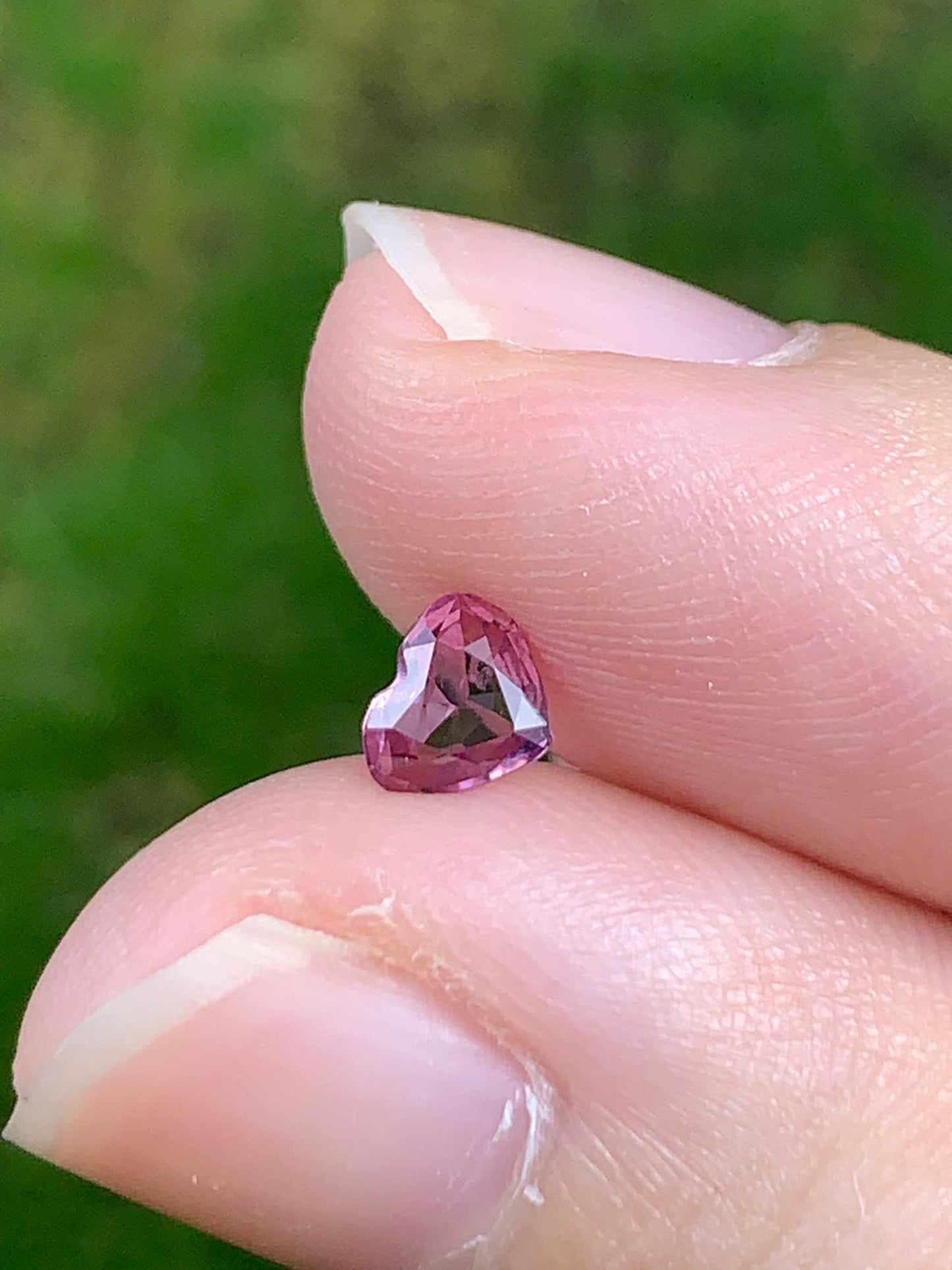 Natural purple spinel LucYen 0.56ct - 18092508